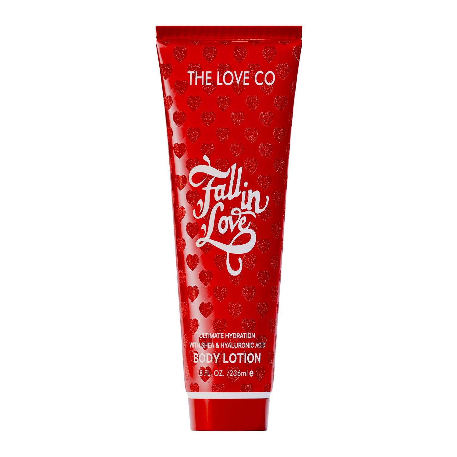The Love Co Fall in Love Body Lotion - Nourishing Moisturizer Cream for Dry Skin - Suitable for Men and Women with Jojoba Oil, Shea Butter & Vitamin E - 236ml