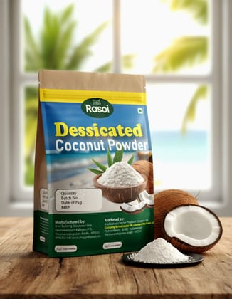 Rasoi Desiccated Coconut Powder - Natural & Aromatic Culinary Ingredient