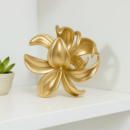 Metallic Mini Flower Claw Clip 