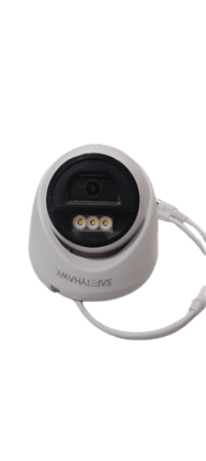 SAFETYHAWK Indoor Dome Security Camera with Night Vision   with audio wired SH-UHD-DA31NA-HL