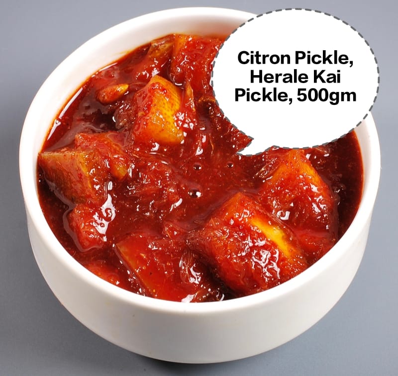 Citron Pickle, Herale Kai Pickle, Narthangai Pickle, Bitter Lemon Pickle, Narangi Achaar 500gm