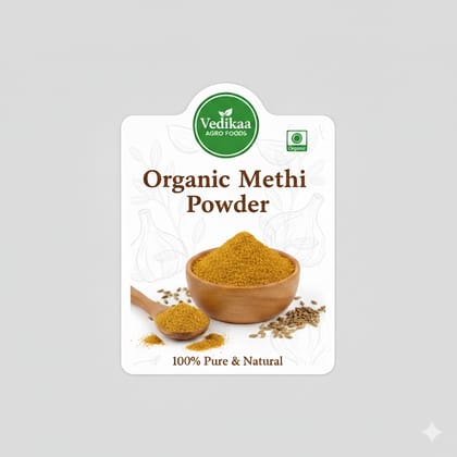 Organic Methi Powder | Fenugreek Seeds Powder 200gms