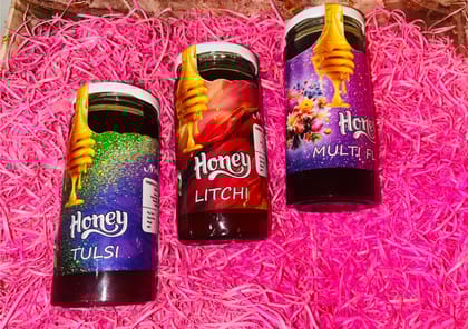 Honey TULSI  , Honey LITCHI  , Honey Multi Flora each 500 gram