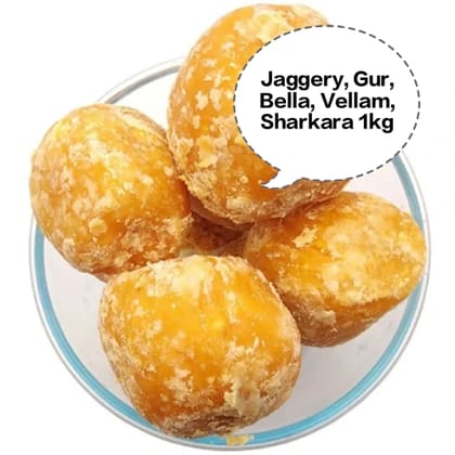 Jaggery, Gur, Gud, Bella, Vellam, Gul 1kg