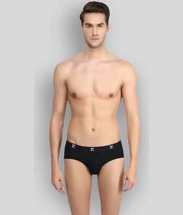 XYXX Pack of 1 Modal Briefs For Men's ( Black )
