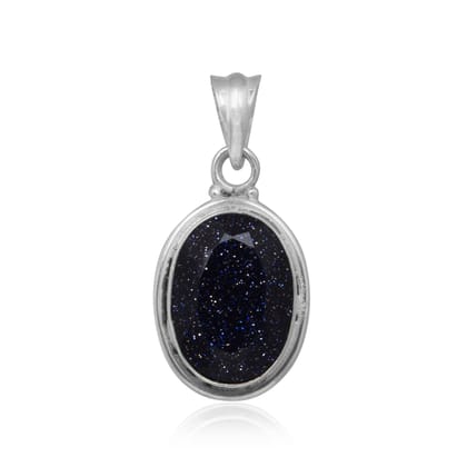 A 925 sterling silver Galaxy shinning stone chain pendant 