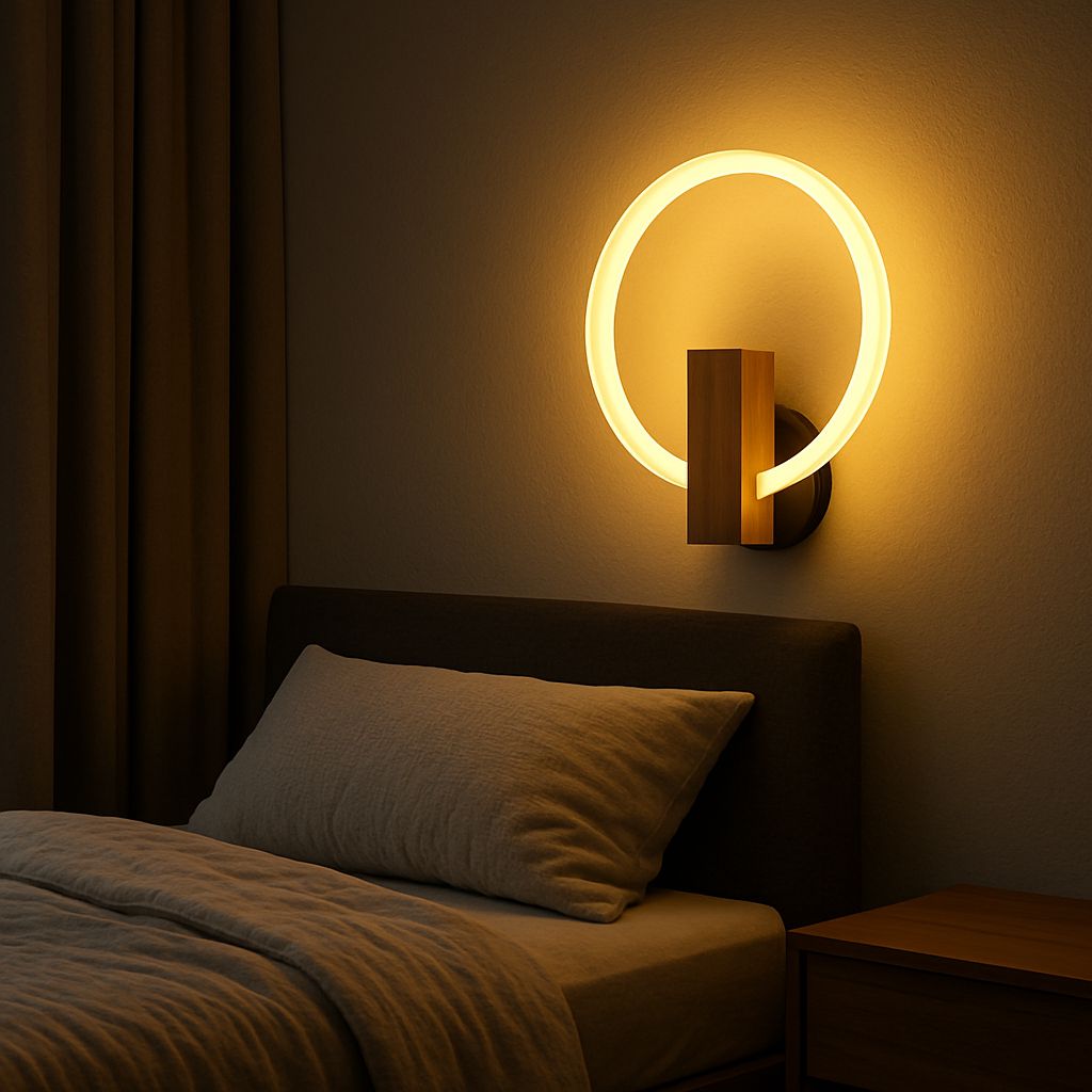 Lamper Lunaris Halo Wall Light