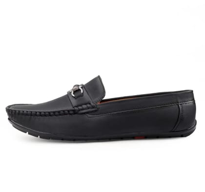 Stylish PartyWear Casual Shoes Loafers For Men Loafers For Men (Black, Tan, 6)
