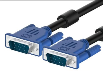 Male to Male 1.5meter Vga Cable for Pc/monitor/lcd/led, Plasma, Projector. Supports 1080p. Vga to Vga Converter Computer Cable