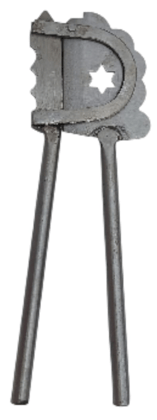 Mii Art 18 cm Iron Nut Cracker Cutter | Dry Fruit/Nut/Tobacco Cutter| Sarota| Adkitta| Supari Cutting Tool for Betel | Pista Cracker with Non-Slip Handle| Pack of 1