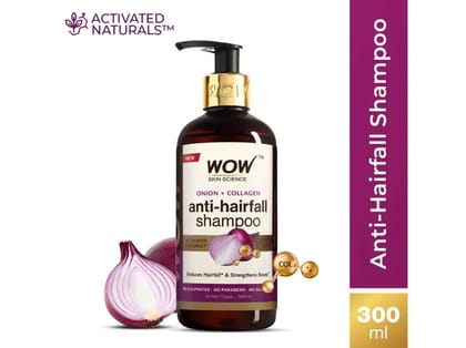 WOW Skin Science Onion Black Seed Oil Shampoo - 300ml WOW Skin Science Onion Black Seed Oil Shampoo - 300ml