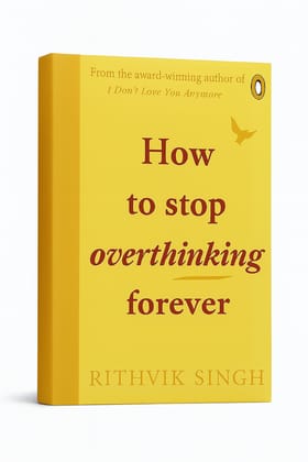 How to Stop Overthinking Forever By Rithvik Singh