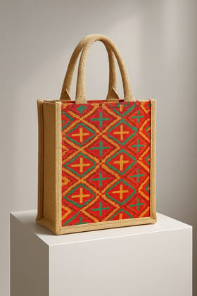 Vibrant Weave Eco Tote Bag