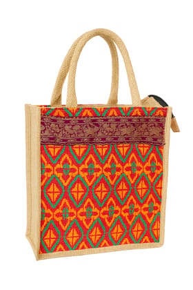 EcoCraft Handwoven Jute Tote Bag