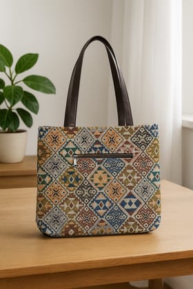 Heritage Mosaic Tote Bag