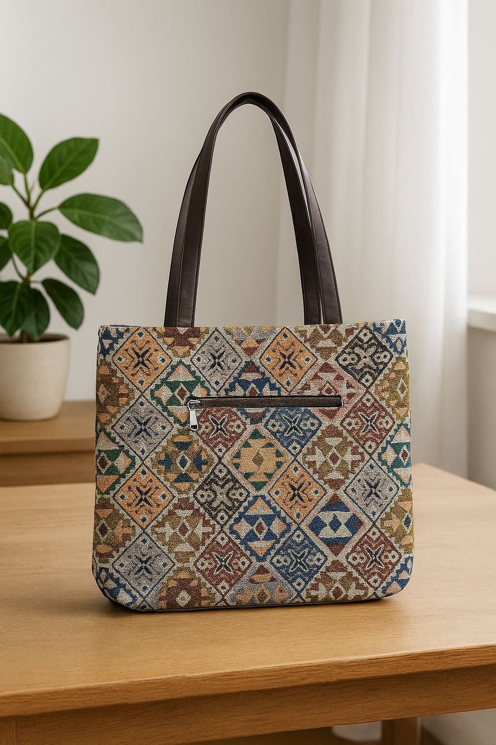 Heritage Mosaic Tote Bag