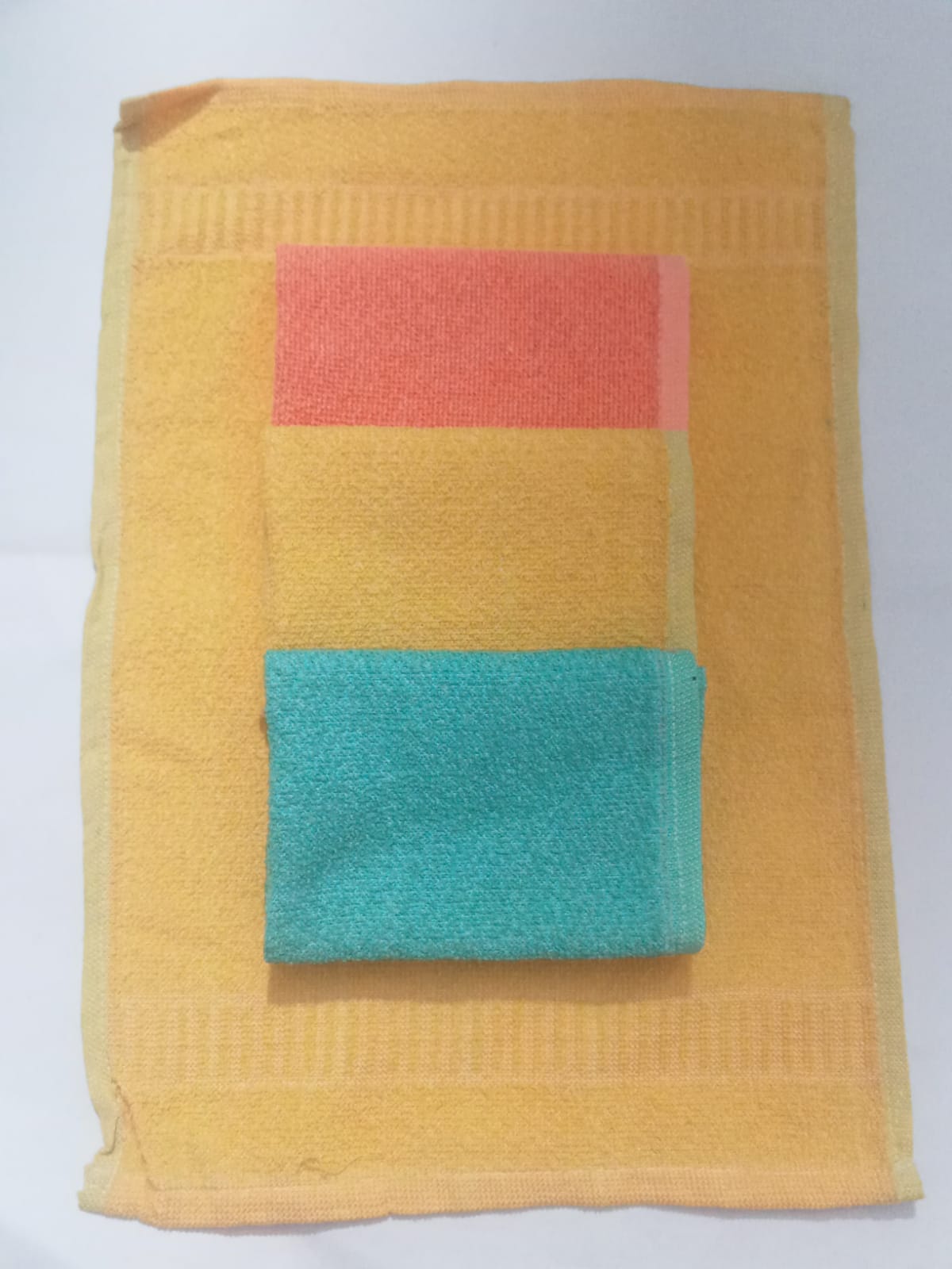 Premium Cotton  Towel Set | 3 pcs | Super Soft & Quick Dry | 19x13 Inch Plain Lunch Towels