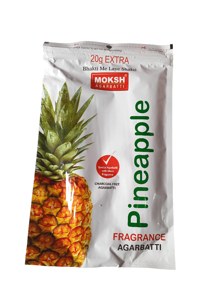 Moksh Pineapple Fragrance Agarbatti AD (PACK OF 2)