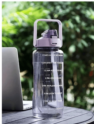 2000 ML Plastic Bottle ( PACK OF 1, Purple )