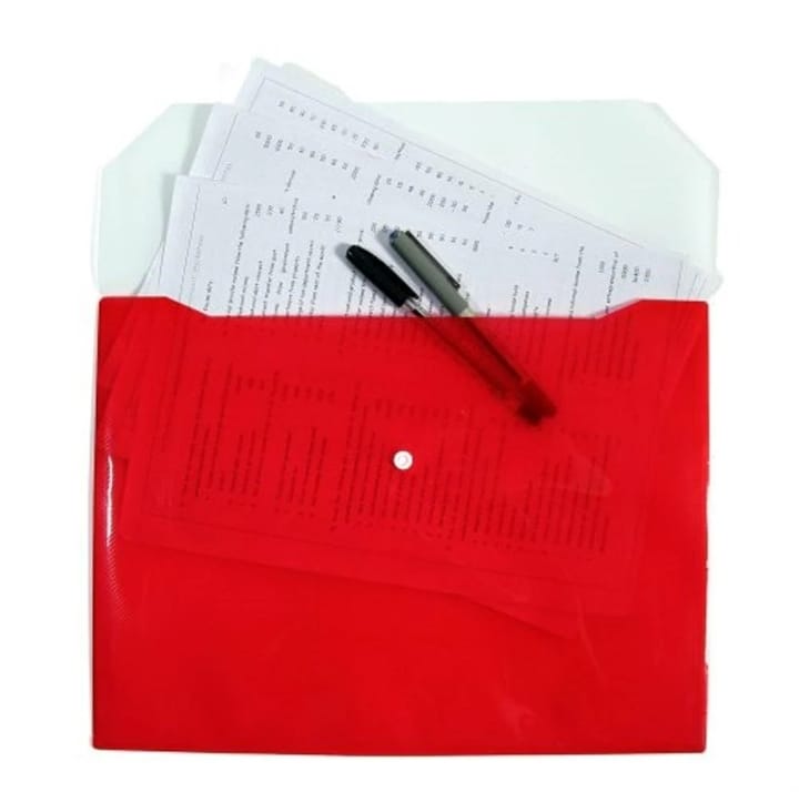 Button File with one side packet(5pcs)