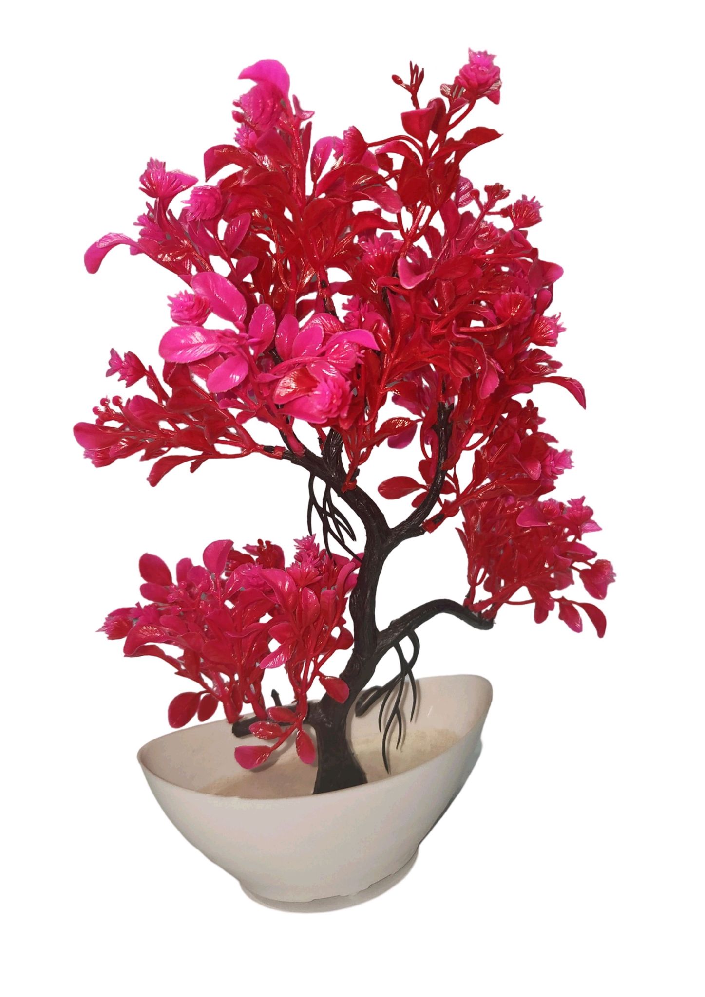 Bonsai Tree, Artificial Flower Plant for Home Decor, Small Potted Tree, Fake Flower for Decoration, Table Top Plant, Office Desk Decor