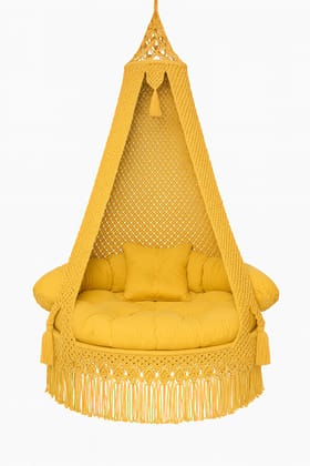 Boho Macrame Hanging Sofa Décor Boho Macrame Hanging Sofa Décor