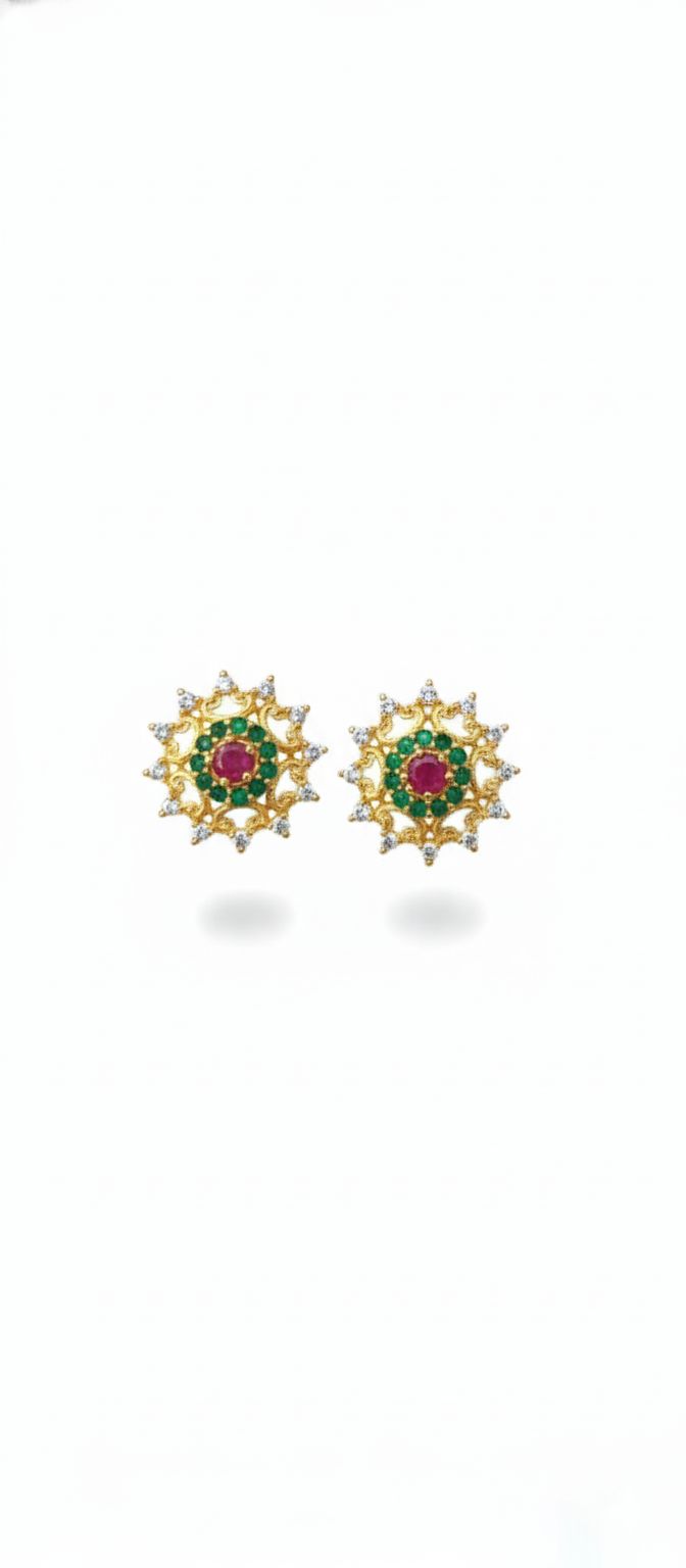 The Starburst Studs (Pair)