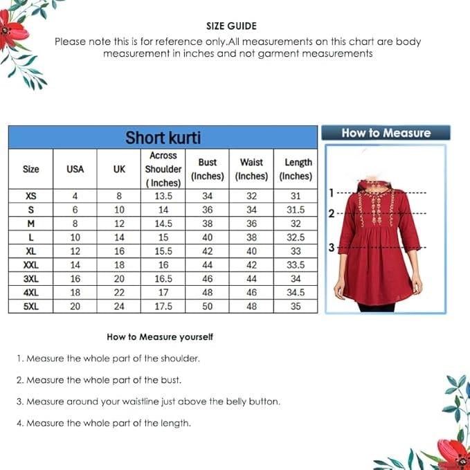 Size Guide Size Guide