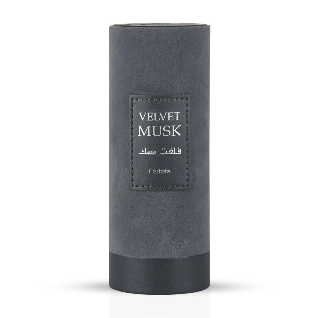 Lattafa Velvet Musk Eau De Parfum – Long Lasting Unisex Perfume for Men & Women (100ml)