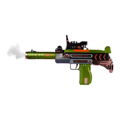  Innovative Smoke Gun Toy Vibration with Sound & Light Effects For Kids Water Gun 