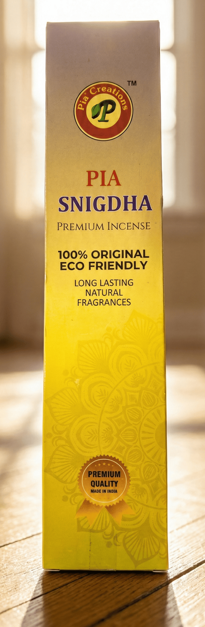 Pia Creations SNIGDHA Premium Quality Incense Sticks ( 180 Gm, Pack of 6 )