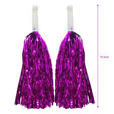 Nawani Pom Pom for Cheerleaders Purple 1 pair