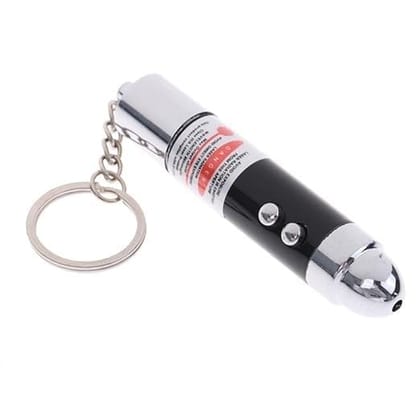 1 Pc Shocking Laser Light with Key Chain | Laser Pointer with Shocking