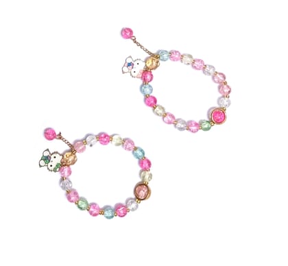 Nawani 2 Pic Bracelet for Women Girls Wrist Chain Bangle Jewelry