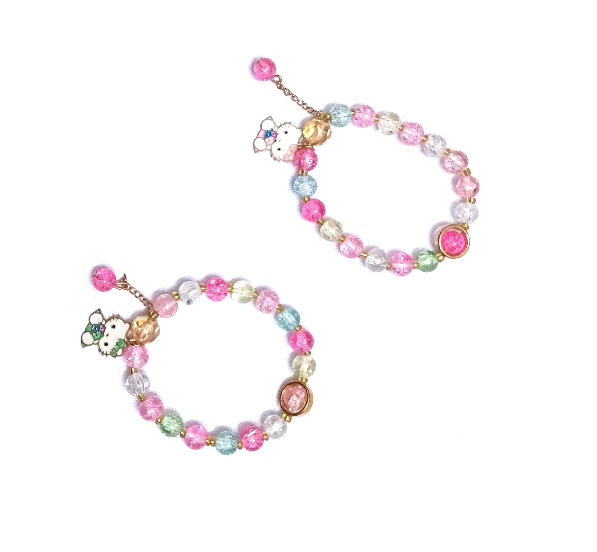 Nawani 2 Pic Bracelet for Women Girls Wrist Chain Bangle Jewelry