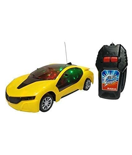 Radio Control High Speed Car With 3D Flashing Lights 