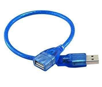  Accessories USB Extension Male to Female Cable 25 cm/1 Feet High Speed 2.0 V