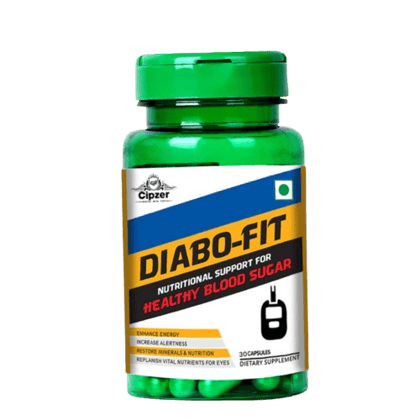 Cipzer Diabofit (30 Capsules): Natural Ayurvedic Support for Balanced Blood Sugar & Metabolic Wellness