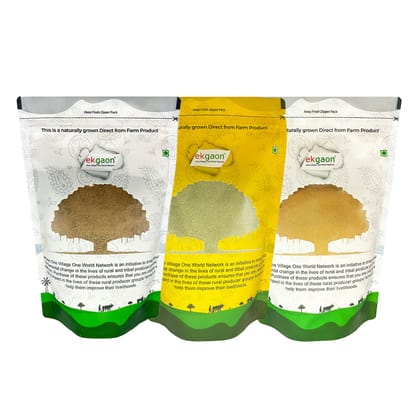 Anti-oxidant Tea Combo ID- 2 Pack of 3 (Senna Flower Tea 100g, Lotus Flower Tea 50g, Moringa Leaf Tea 100g )