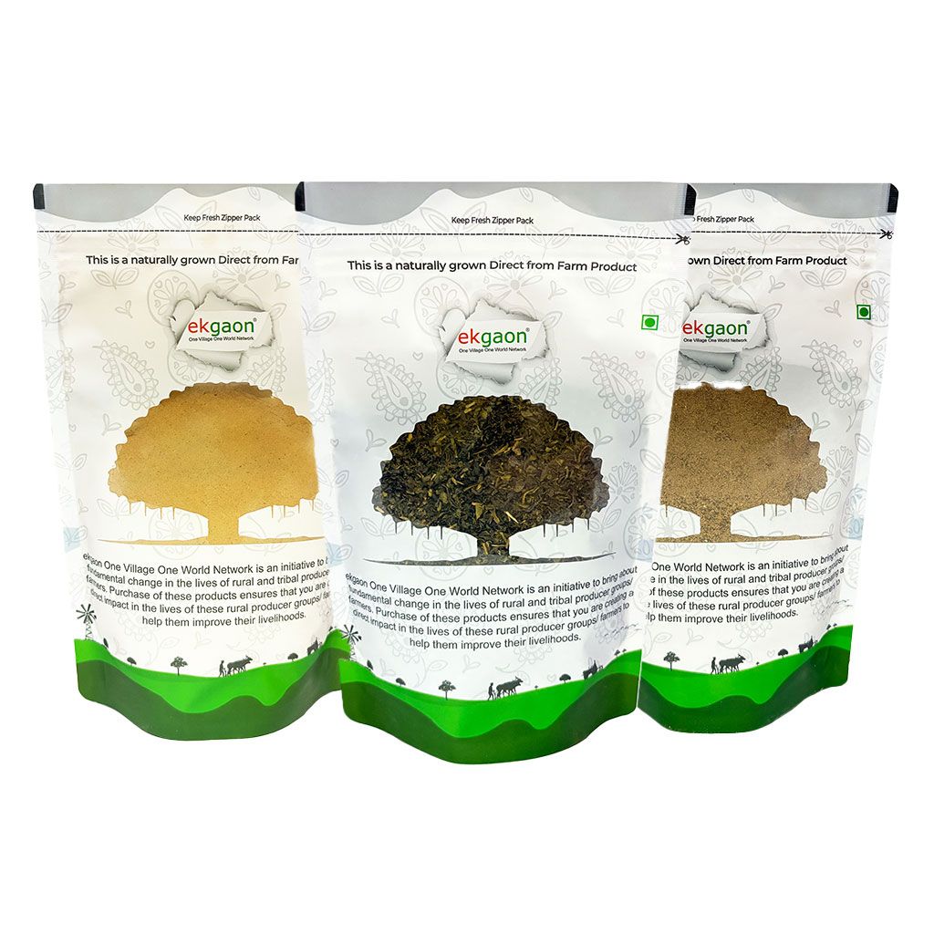 Anti-oxidant Tea Combo ID- 1 Pack of 3 (Senna Flower Tea 100g, Lotus Flower Tea 50g, Darjeeling Green Tea 50g )