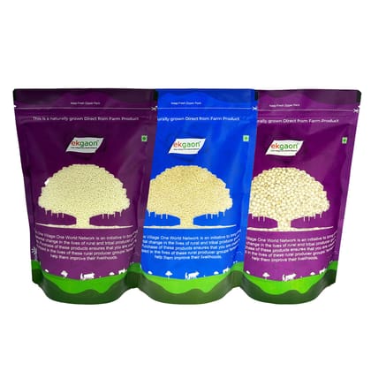 Healthy Traditional Millets Combo ID-3 (Kodo Millet 500g,Foxtail Millet(Thinai) 500g, Jowar(Sorghum) 500g )
