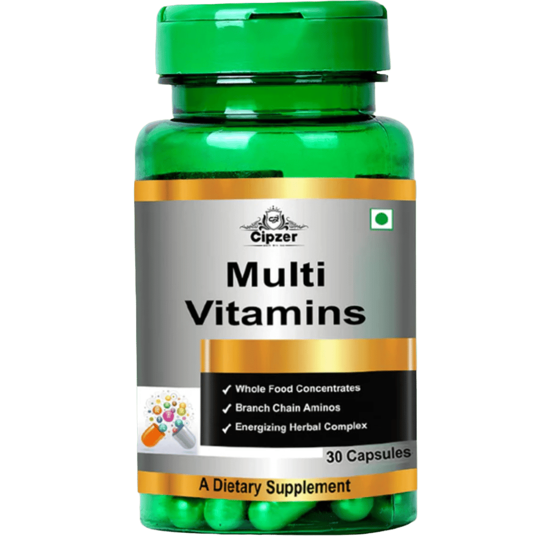 Cipzer MultiVitamin (60 Capsules): Complete Daily Nutrition for Enhanced Immunity & Vitality