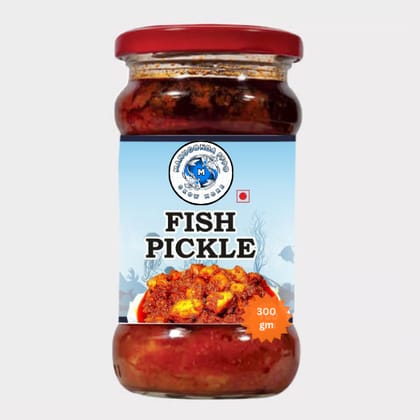 MANGONDA FFPO Fish Pickle - Authentic Spicy Seafood Condiment, 300gm Jar MANGONDA FFPO Fish Pickle - Authentic Spicy Seafood Condiment, 300gm Jar
