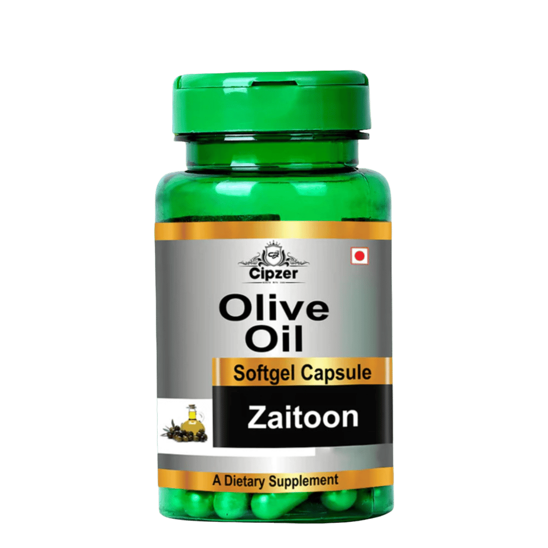 Cipze Olive Oil Soft Gel 60 Capsules: For Wellness - A Natural Source of Healthy Fats & Antioxidants