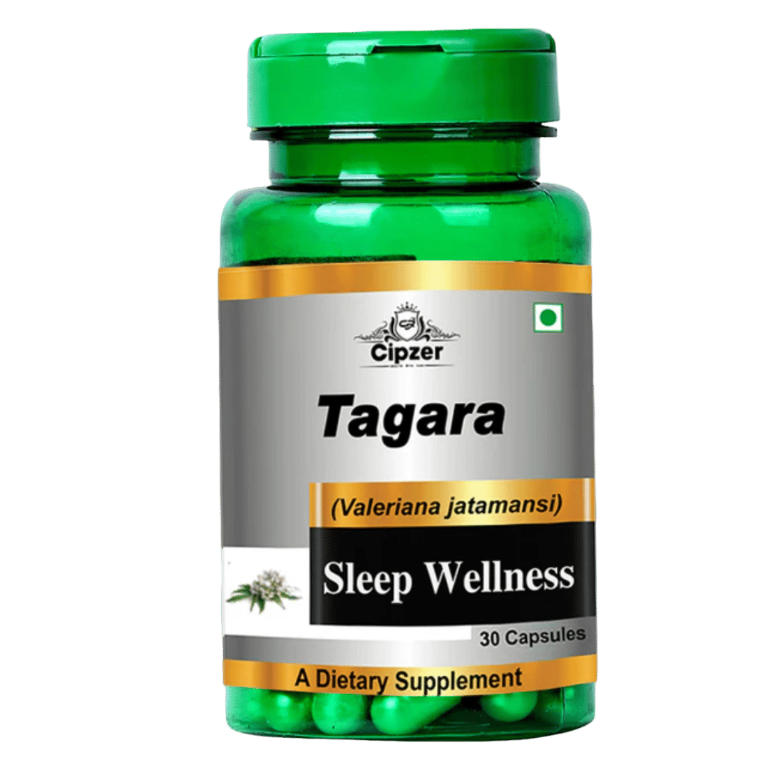 Cipzer Tagara (60 Capsules): Maximize Sleep Quality, Soothe Nerves & Promote Mental Calm