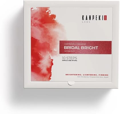 Kanpeki Labs Pro 10 Step Bridal Bright Facial Kit (209 gm) 