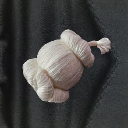 1 Lakh Cotton Diya Wicks by PRAJAMACH | Thick Pooja Batthi | Handcrafted Deepam Vottulu for Daily Use (1 Pc)