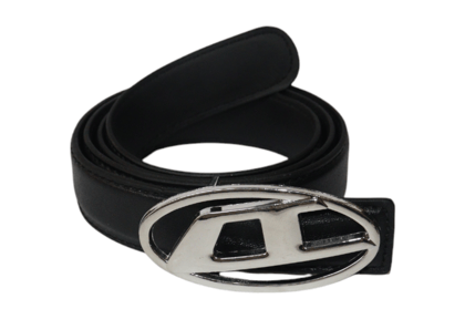 Quickzone Women’s Black Artificial Leather Belt – Adjustable & Stylish