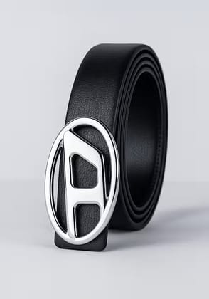 Quickzone Women’s Black Artificial Leather Belt – Adjustable & Stylish