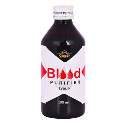 Cipzer Blood Purifier Syrup (100ml): Detox for Clear Skin, Enhanced Liver Health & Immunity
